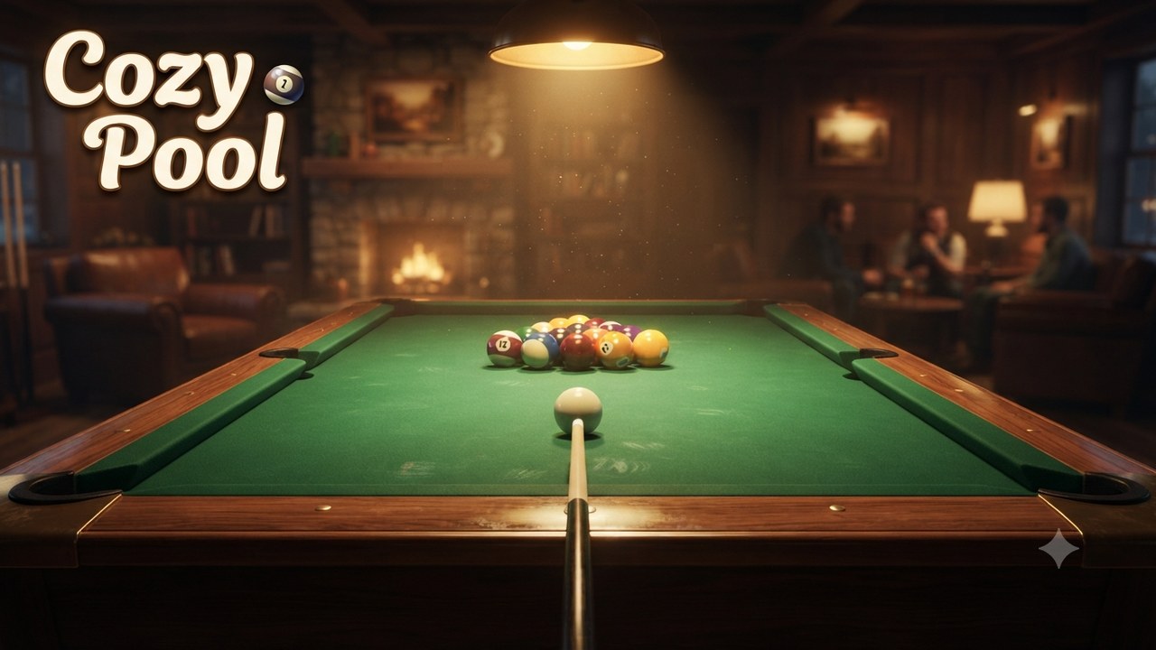 COZY POOL — FREE ONLINE BROWSER POOL / BILLIARDS GAME
